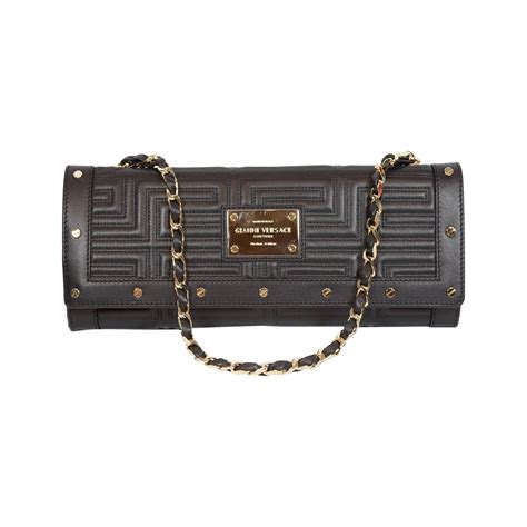 versace clutch black|gianni Versace clutch.